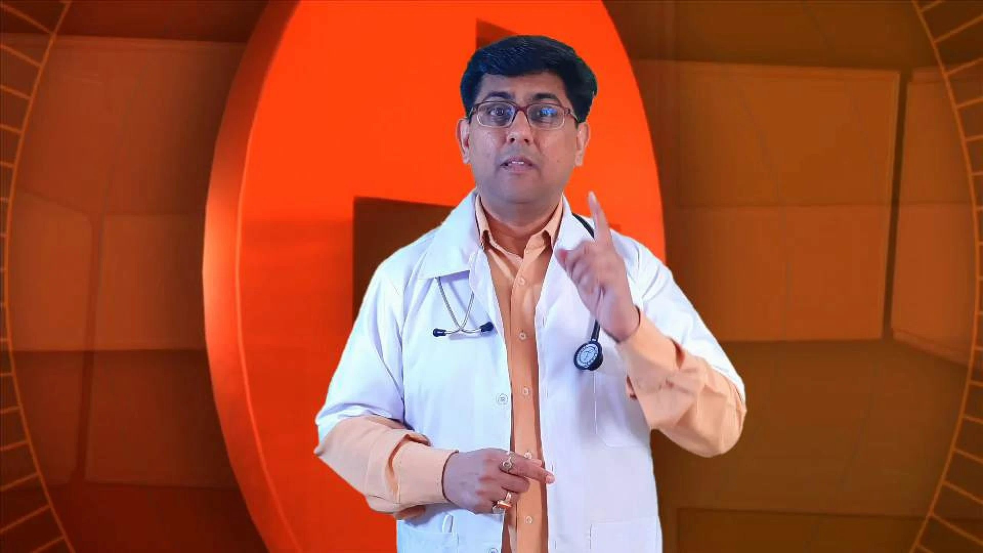 I will be medical spokesperson, doctor in hindi with green screen bg in 4k
