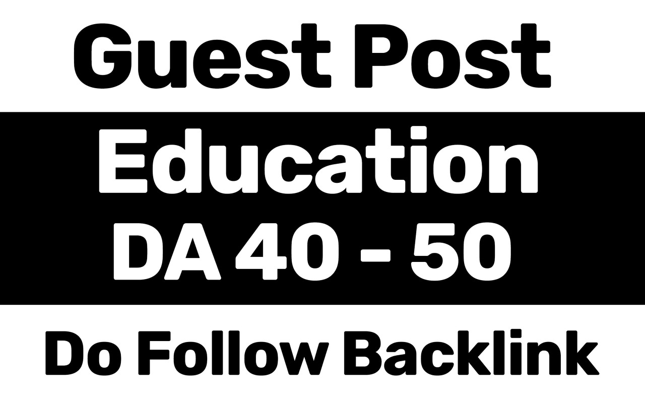 I will do guest post in 40 da education blog