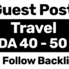 I will do guest post in 40 da hq travel blog