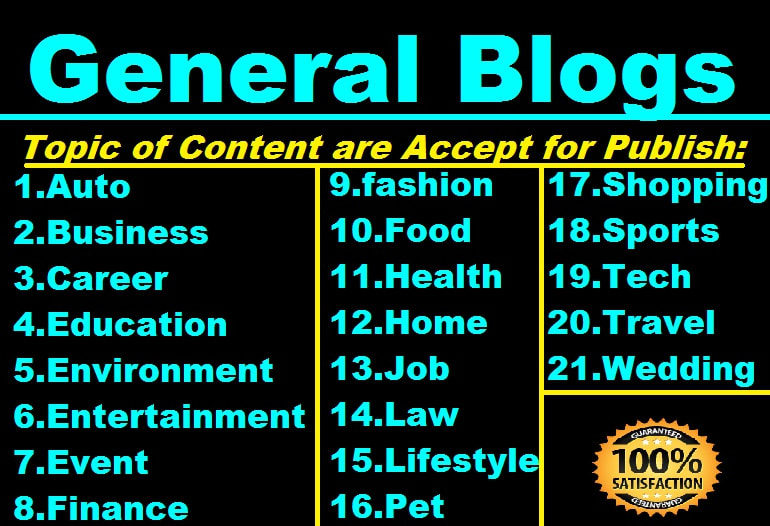 I will do guest posts on da55 general blog