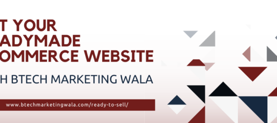 Get Your Readymade Ecommerce Website
