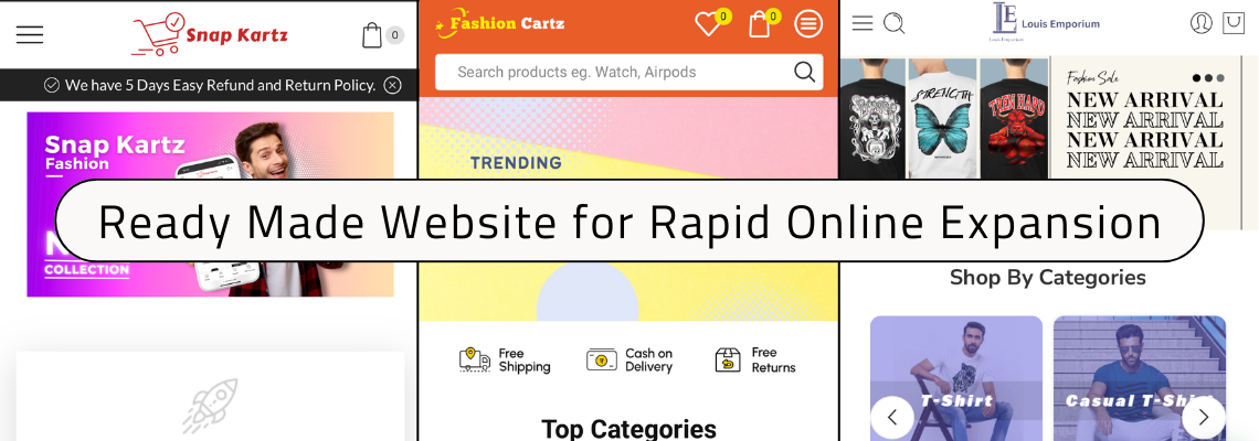 World’s #1 Ready Made Website for Rapid Online Expansion