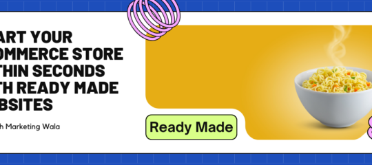 Start your Ecommerce Store Within Seconds with Ready Made Websites
