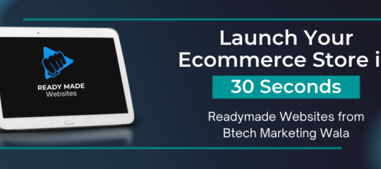 Launch Your Ecommerce Store in 30 Seconds