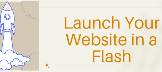 Launch Your Website in a Flash