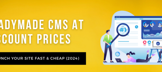 Readymade CMS at Discount Prices