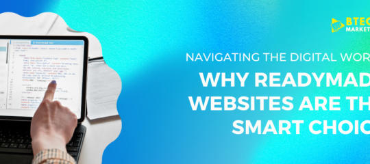 Readymade Websites Are the Smart Choice