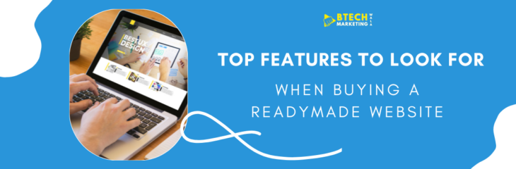 Top Features to Look for When Buying a Readymade Website in 2025