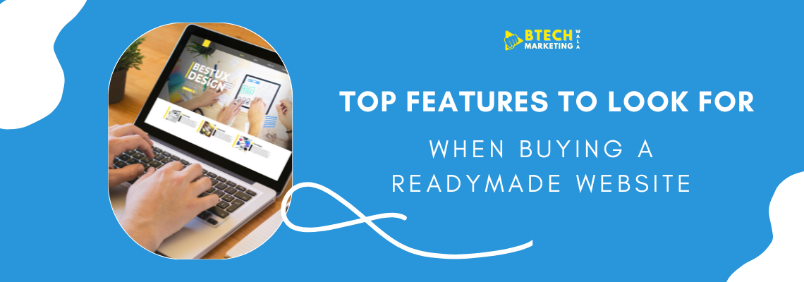 Top Features to Look for When Buying a Readymade Website in 2025