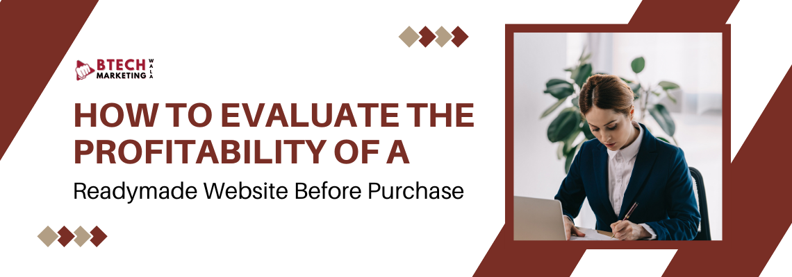 How to Evaluate the Profitability of a Readymade Website Before Purchase