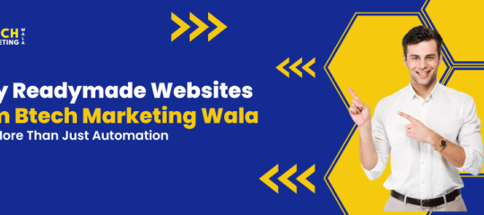 Readymade Websites Btech Marketing Wala