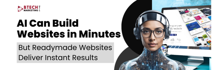 AI Can Build Websites in Minutes, But Readymade Websites Deliver Instant Results