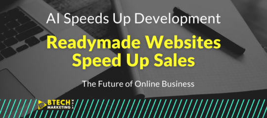 Readymade Websites Speed Up Sales