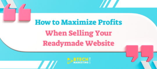 Selling Your Readymade Website