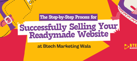 Successfully Selling Your Readymade Website